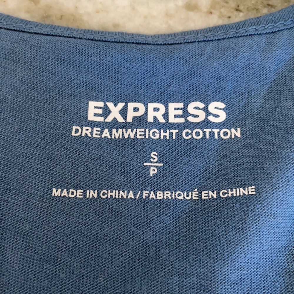 Blue Sequence Express Tank Top New Size Small - image 3